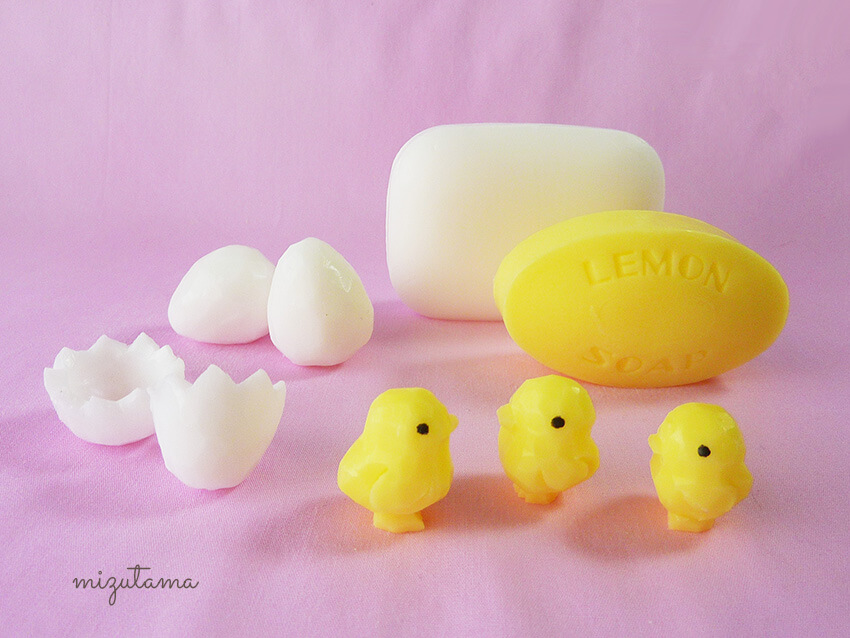 soap chicks and eggs illustration 3